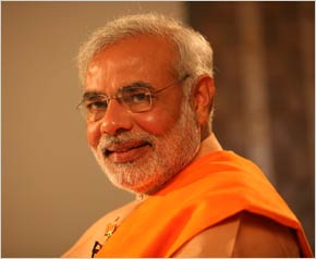 Gujarat Chief Minister Narendra Modi kicked off his Gujarati Vikram Samvat new year day by visiting Gandhinagar&#39;s Panchdev Mahadev temple in the morning on ... - kicker_image_220208_105247_narendra-modi-big